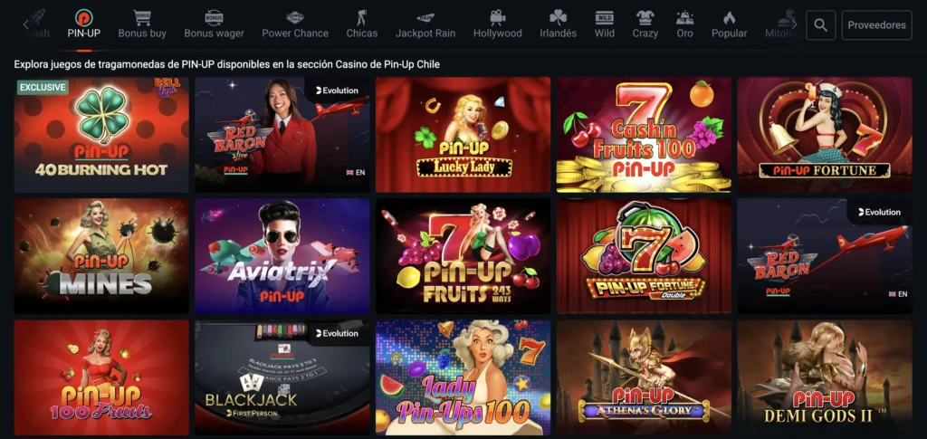 Pin-Up Casino Juego