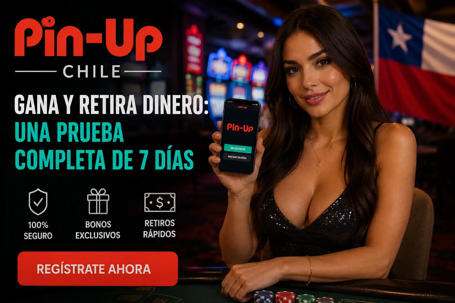 Gana y retira dinero